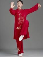 Kung Fu Clothes Embroidery Tai Chi Clothes Women