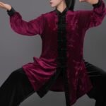 Kung Fu Gear Velvet Tai Chi Suit with Embroidered