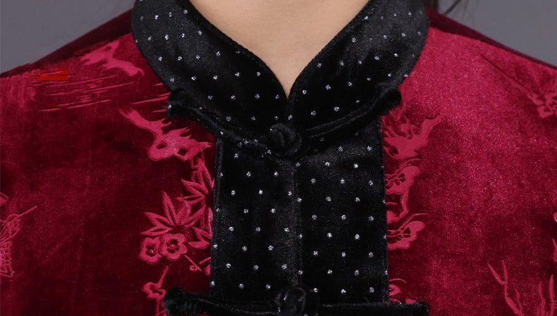 Kung Fu Gear Velvet Tai Chi Suit with Embroidered