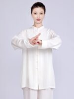 Kung Fu Outfit Women Linen Tai Chi Clothing