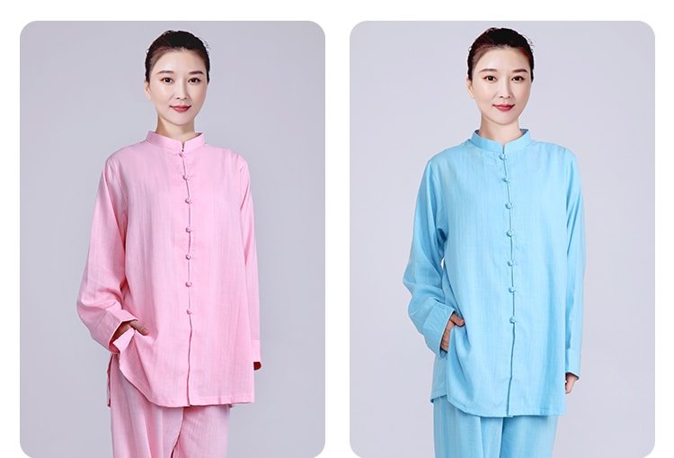 Kung Fu Outfit Women Linen Tai Chi Clothing