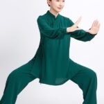 Kung Fu Practice Clothing Long Tai Chi Outfit