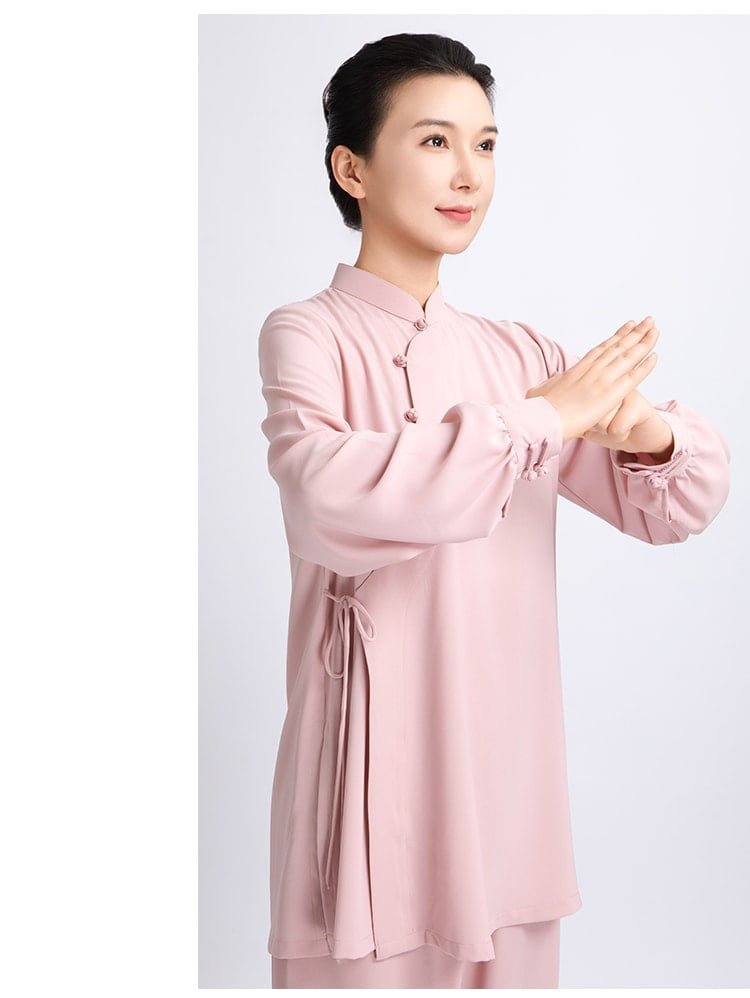 Kung Fu Practice Clothing Long Tai Chi Outfit