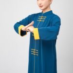 Kung Fu Uniform for Ladies Long Tai Chi Training Suit