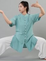 Lightweight Summer Tai Chi Outfit for Women Competition