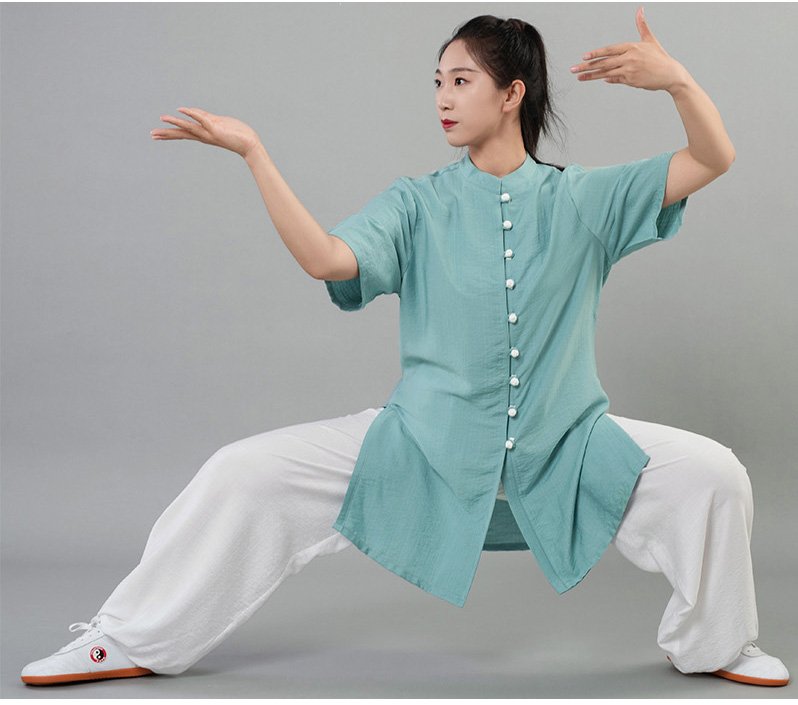 Lightweight Summer Tai Chi Outfit for Women Competition