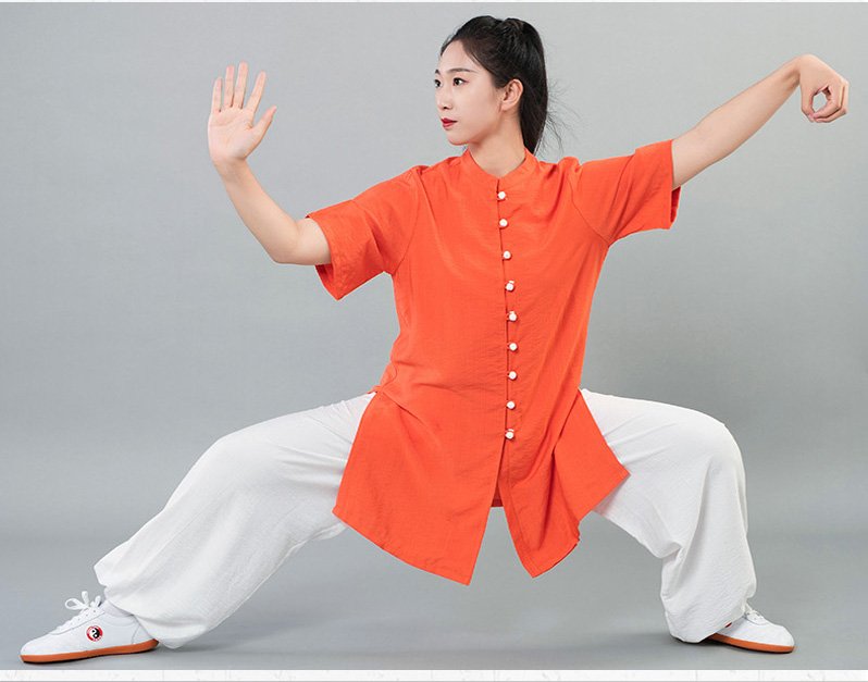 Lightweight Summer Tai Chi Outfit for Women Competition