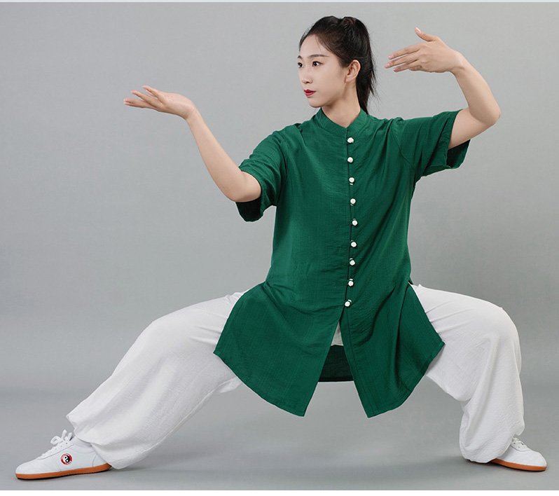 Lightweight Summer Tai Chi Outfit for Women Competition