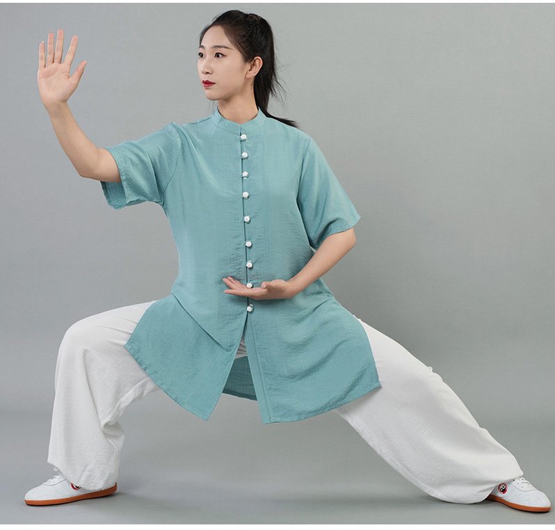 Lightweight Summer Tai Chi Outfit for Women Competition