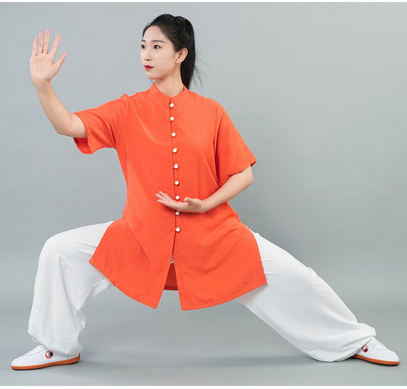 Lightweight Summer Tai Chi Outfit for Women Competition