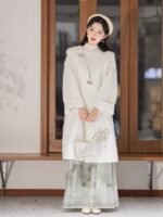 Long Coat Women Chinese Improved Hanfu Coat