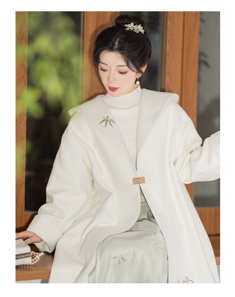 Long Coat Women Chinese Improved Hanfu Coat