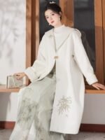 Long Coat Women Chinese Improved Hanfu Coat - Image 4