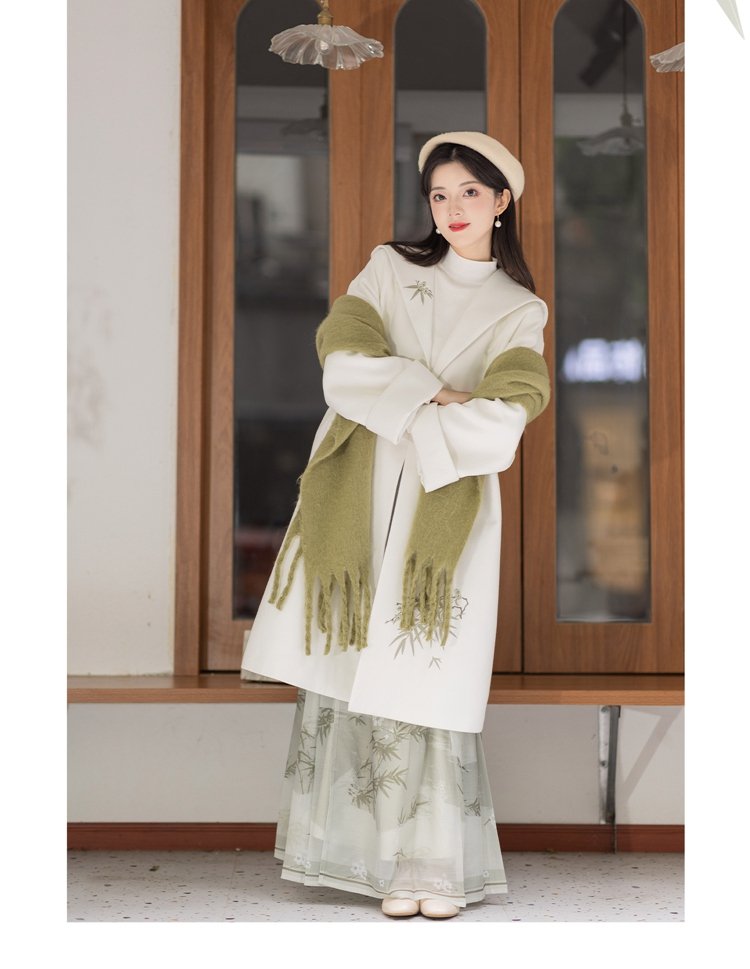 Long Coat Women Chinese Improved Hanfu Coat