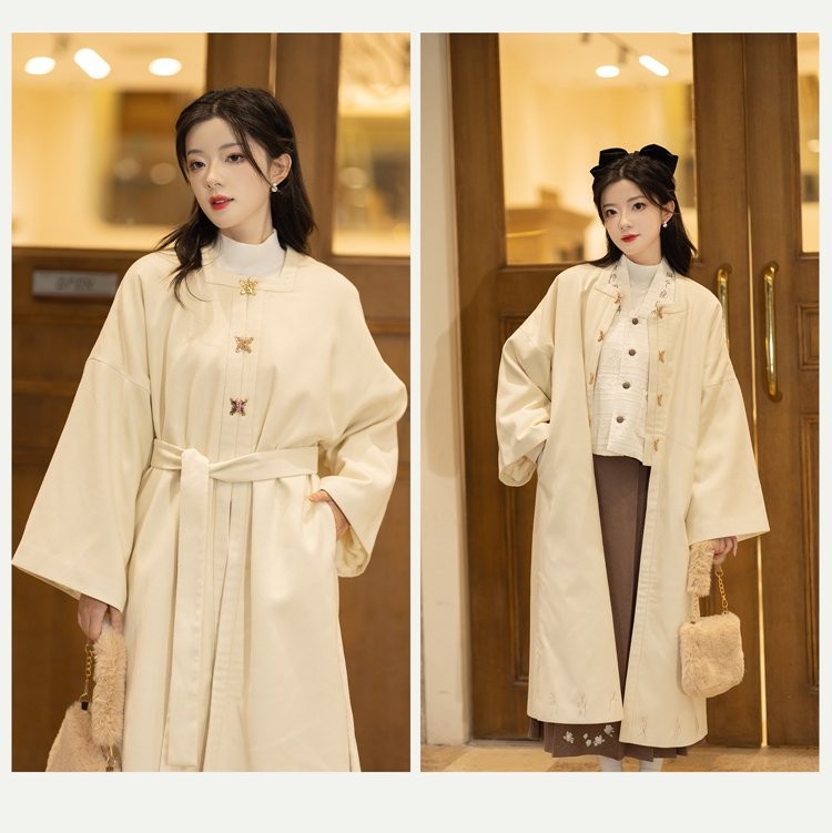 Long Coats For Women Chinese New Year Hanfu