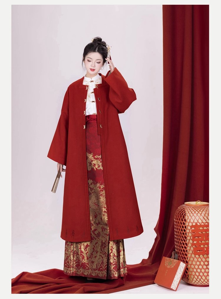 Long Coats For Women Chinese New Year Hanfu