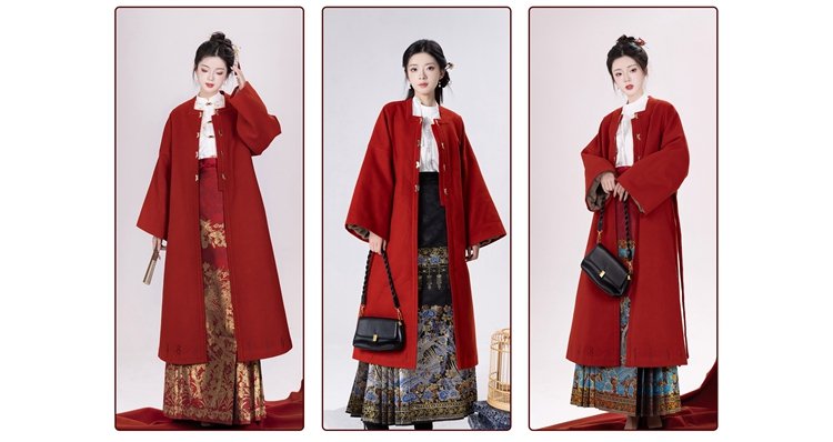 Long Coats For Women Chinese New Year Hanfu
