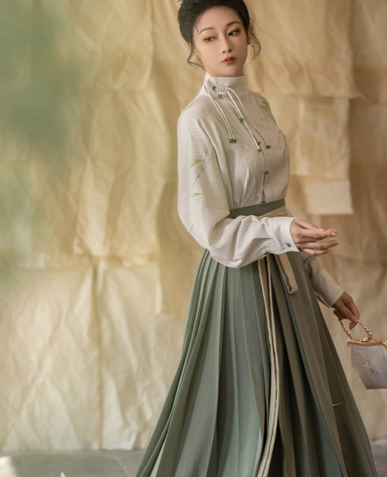 Long Dress For Women For Party Embroidery Daily Hanfu
