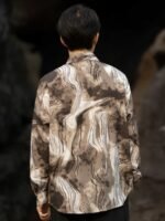 Long Sleeve Linen Shirt Chinese Tang Suit Jacket - Image 4