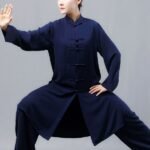 Long Style Tai Chi Dance Costume Male Female