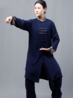 Long Style Tai Chi Dance Costume Male Female - Image 3