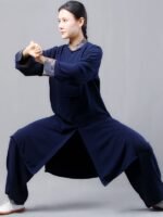 Long Style Tai Chi Dance Costume Male Female - Image 4