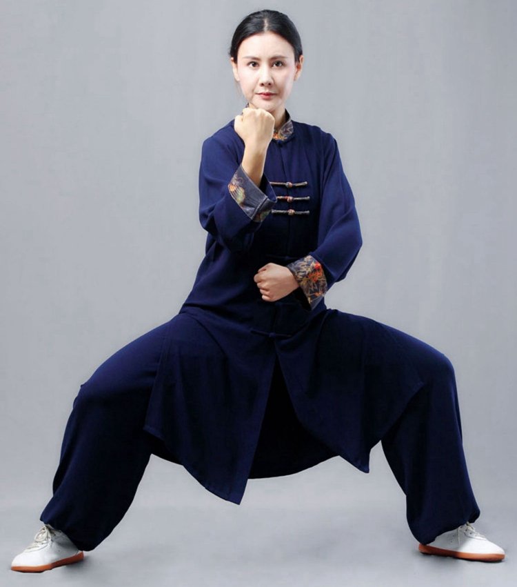 Long Style Tai Chi Dance Costume Male Female