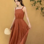 Long Suspender Dress Hanfu Summer Dress