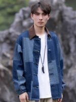 Loose Mens Jacket Chinese Tang Suit Top Coat