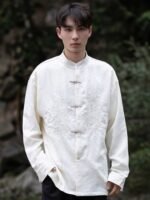 Loose Traditional Tang Suit Men Jacket - Image 2