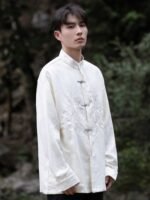 Loose Traditional Tang Suit Men Jacket - Image 4