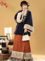 Lunar New Year Dress Ming Style Hanfu Winter