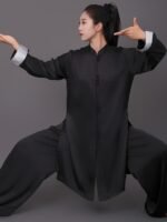 Martial Arts Uniform Acetate Silk Tai Chi Suit - Image 3