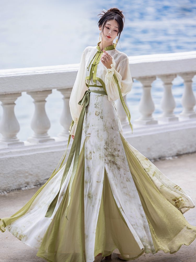 Maxi Dresses For Tall Women Fashion Hanfu Summer
