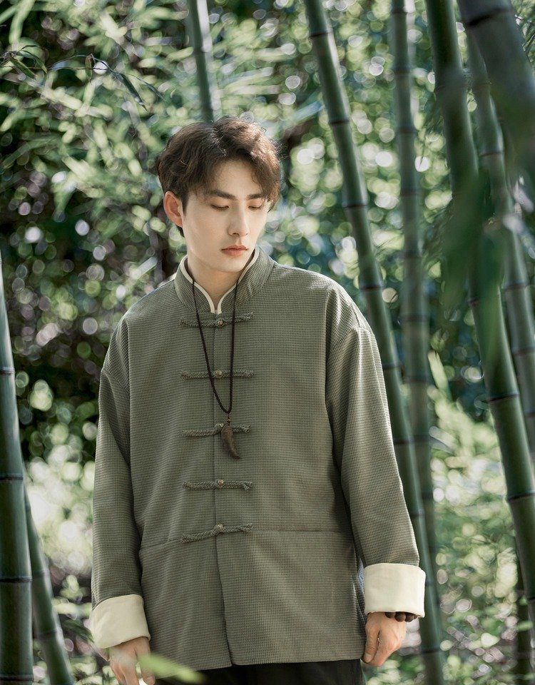 Men's Chinese Jacket Vintage Zhongshan Suit