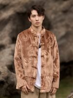 Mens Cold Weather Coats Chinese Style Tang Suit