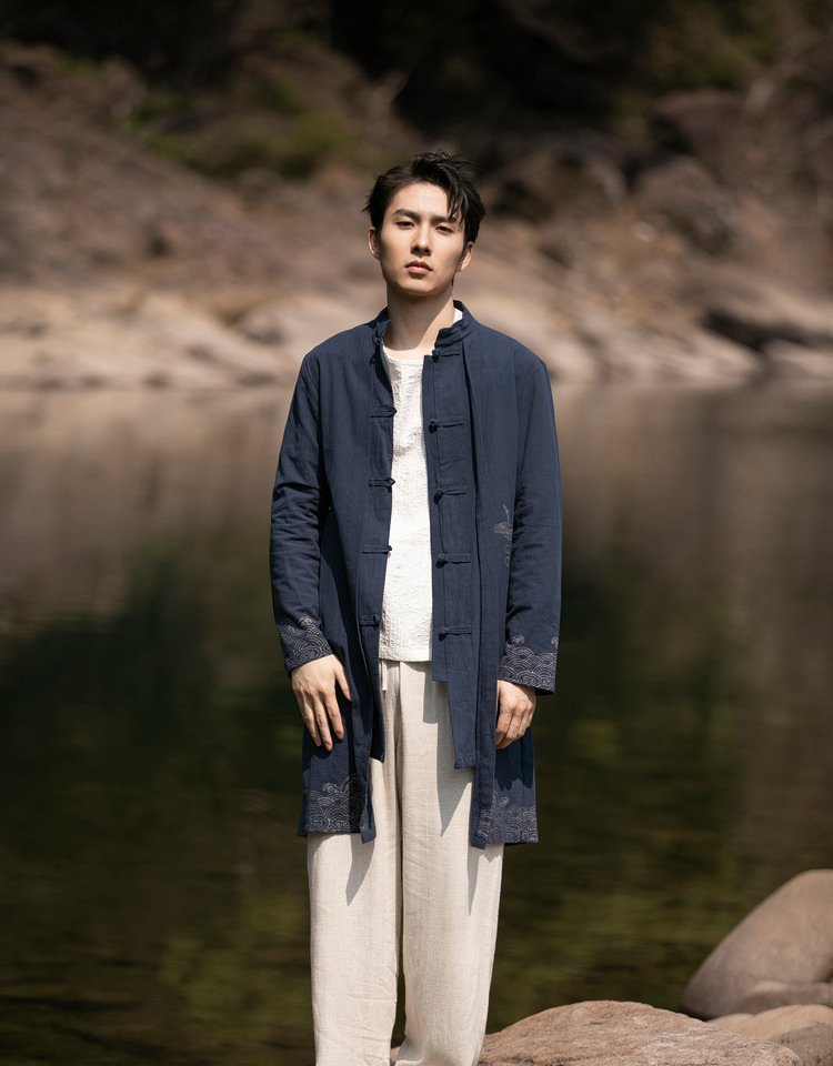 Men's Hanfu Zhongshan Suit Chinese Style Jacket