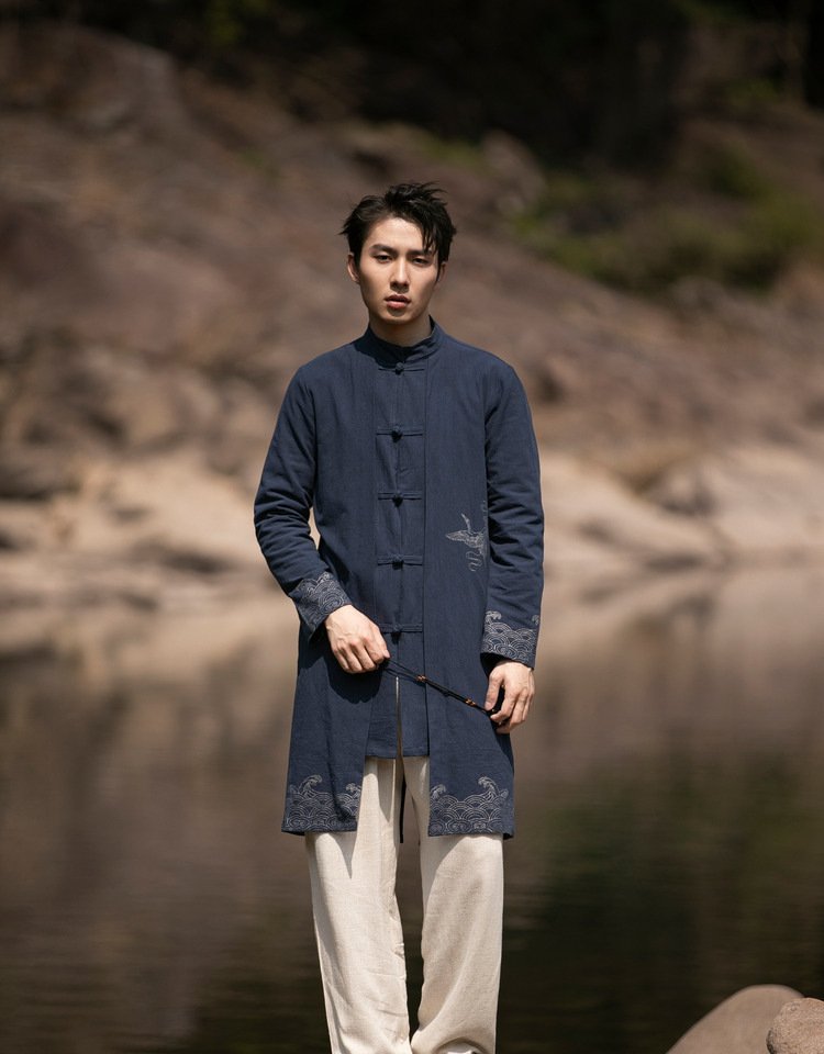 Men's Hanfu Zhongshan Suit Chinese Style Jacket
