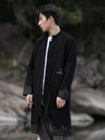 Men’s Hanfu Zhongshan Suit Chinese Style Jacket - Image 2