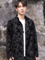 Mens Jackets Zhongshan Suit Jacket Loose Top