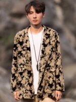 Mens Jackets Zhongshan Suit Jacket Loose Top - Image 4