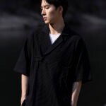 Mens Linen Shirt Chinese Short Sleeve Tang Suit