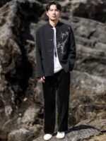 Men’s Loose Jacket Chinese style Coats - Image 3