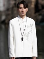 Men’s Loose Jacket Chinese style Coats - Image 5