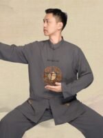 Mens Tai Chi Clothing Cotton Linen Kung Fu Outfit