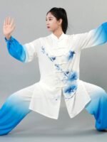 Men’s Tai Chi Clothing Linen Martial Arts Uniform - Image 4