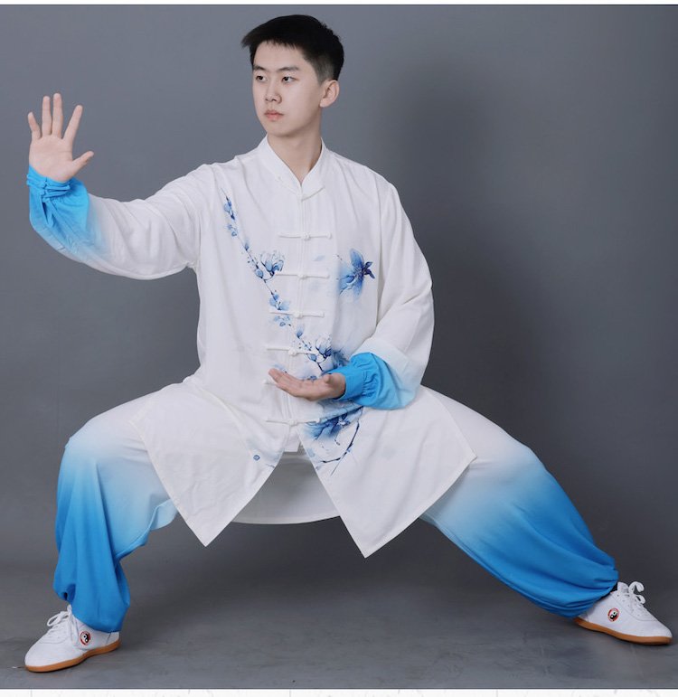 Men’s Tai Chi Clothing Linen Martial Arts Uniform