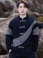 Mens Tang Suit Chinese Style Cotton Jacket - Image 3