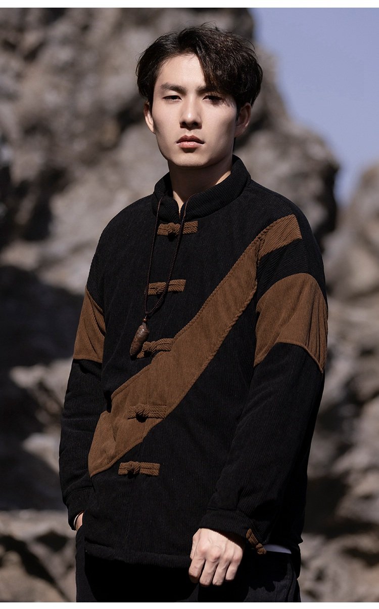 Mens Tang Suit Chinese Style Cotton Jacket