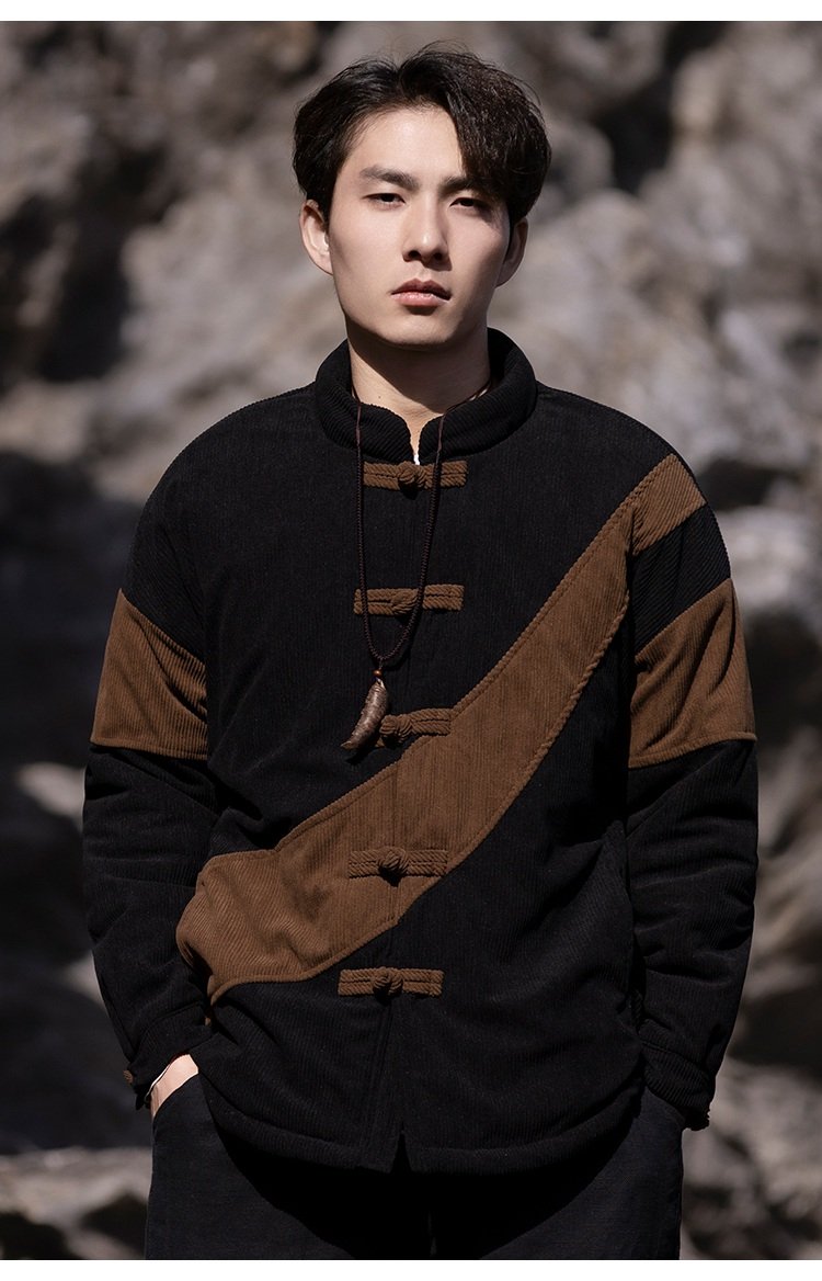 Mens Tang Suit Chinese Style Cotton Jacket